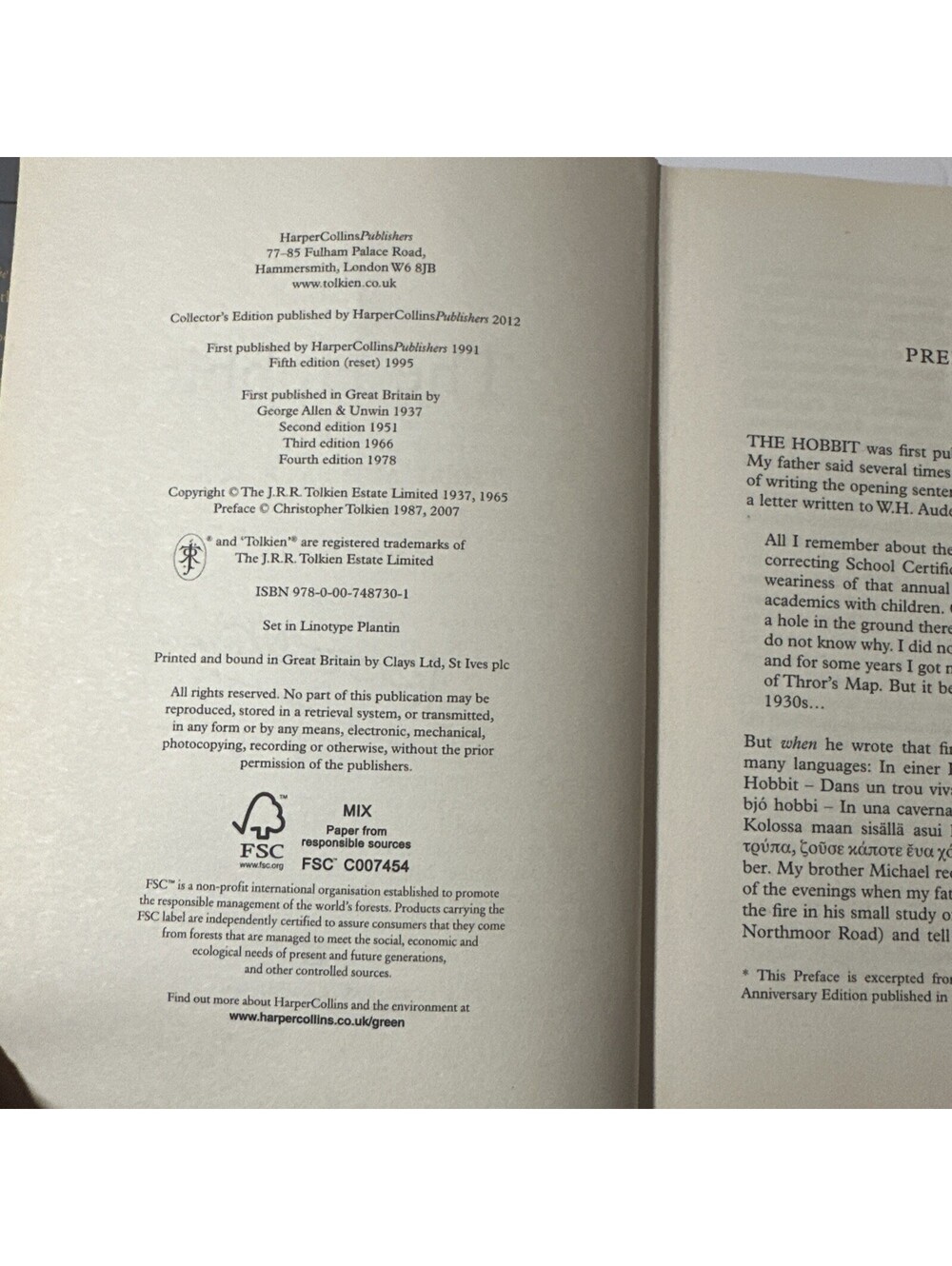 The Hobbit by Tolkien, J. R. R. Book - Picture 7 of 9